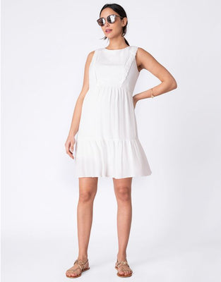 Nurses White Mini Dress